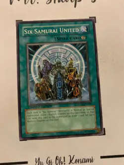 SIX SAMURAI UNITED - LIMITED EDITION GLD2-EN042 ENGLISH Yu-Gi-Oh! CARD COMMON - Image 4