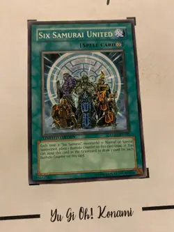 SIX SAMURAI UNITED - LIMITED EDITION GLD2-EN042 ENGLISH Yu-Gi-Oh! CARD COMMON - Image 5
