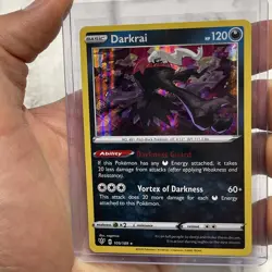 Pokemon Darkrai 105/189 Cosmos Holo Darkness Ablaze Pokemon TCG NM/MT Rare Card - Image 1