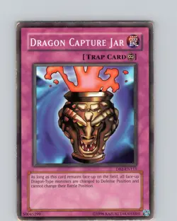 Yu-Gi-Oh TCG Dragon Capture Jar DB1-EN111 Unlimited Common Card Played HP - Image 1