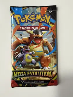 (SOLID)🔥 22.33g Pokemon TCG Mega Evolution Booster Pack Factory Sealed✅ - Image 2