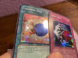YuGiOh Promo Card Lot 1 LP Card Exchange,Skull/Graceful Dice - Image 3