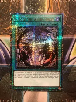 *** TALES OF THE WHITE FOREST *** QUARTER CENTURY SECRET RARE RA03-EN055 YUGIOH! - Image 1