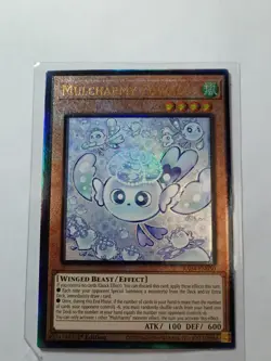 Yu-Gi-Oh! TCG Prismatic Ultimate Rare Mulcharmy Fuwalos Miscut - Image 1