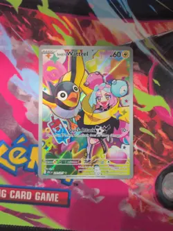 Pokemon TCG Ionos Wattrel 231/217 Illustration Rare Ascended Heroes NM+ Centered - Image 1