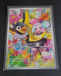 Pokemon TCG Iono’s Wattrel 231/217 - Illustration Rare - Ascended Heroes - NM - Image 1