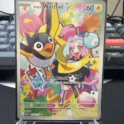 IONO'S WATTREL 231/217 POKEMON ME: ASCENDED HEROES ILLUSTRATION RARE NM/M - Image 1