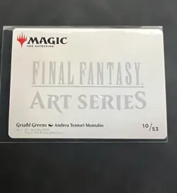 Gysahl Greens - Art Series 10/53 - Final Fantasy - MTG - Art Card - Image 2