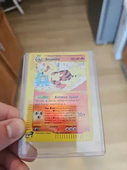Pokemon Arcanine Aquapolis Reverse Holo Card 2/147 Lightly Played - Image 3