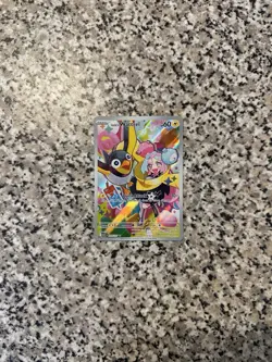 Pokemon TCG Iono's Wattrel 231/217 Ascended Heroes IR Illustration Rare NM Mint - Image 1