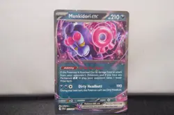 Pokemon Card Shrouded Fable Munkidori EX 37/64 - Image 1