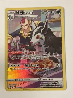 Pokemon Card TCG Mightyena TG09/TG30 Astral Radiance Ultra Rare Holo English NM - Image 1