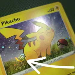 *HD FART* WHOLE SWIRL 🌀💫 HOLO BLEED Pikachu SWSH039 Ablaze Promo Pokemon Card - Image 1