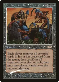 1 x MTG Judge Foil Living Death --- N/M - Image 1