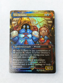 MTG Vivi Ornitier (Borderless) (Chocobo Track Foil) English Near Mint - Image 1