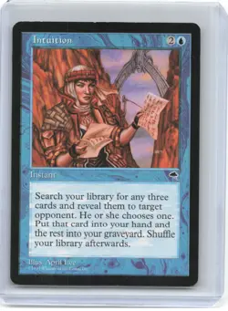 1997 Magic: The Gathering—Intuition #70 Tempest—Rare Non-Foil (Lightly Played) - Image 1