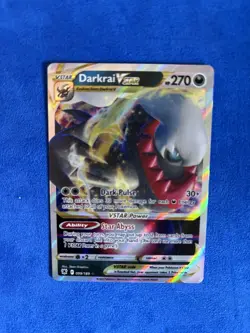 Pokemon Darkrai VSTAR 099/189 Astral Radiance Ultra Rare Holo Full Art 270 HP - Image 1