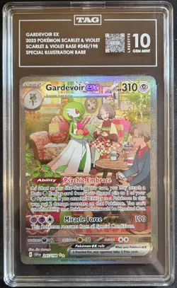 TAG 10 Gem Mint Gardevoir Pokemon Scarlet & Violet Base Set #245/198 - Image 1
