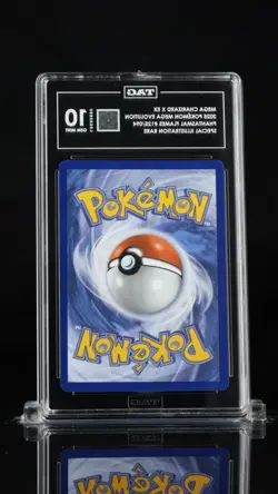 Pokemon TCG Mega Charizard X EX Phantasmal Flames 125/094 TAG 10 986 pt Subgrade - Image 2