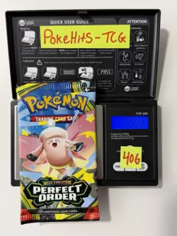 (VERY HEAVY)🔥 22.61g Pokemon TCG Perfect Order Booster Pack Factory Sealed✅ - Image 1