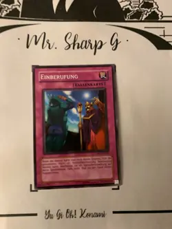EINBERUFUNG - CRV-DE058 DEUTSCH Yu-Gi-Oh! CARD COMMON KONAMI ORIGINAL 2005 - Image 2