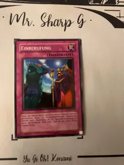 EINBERUFUNG - CRV-DE058 DEUTSCH Yu-Gi-Oh! CARD COMMON KONAMI ORIGINAL 2005 - Image 3