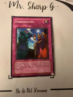 EINBERUFUNG - CRV-DE058 DEUTSCH Yu-Gi-Oh! CARD COMMON KONAMI ORIGINAL 2005 - Image 4