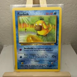 Psyduck 53/62 Fossil Pokemon TCG - Image 1