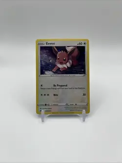 Eevee SWSH127 Sword & Shield Black Star Promo Cosmos Holo Pokemon TCG - LP+ - Image 1