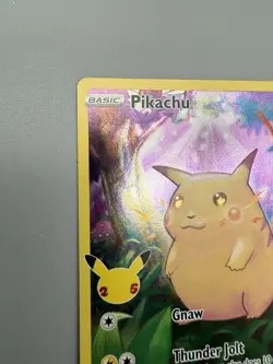Pokemon: Pikachu Celebrations Holo Rare Holofoil 005/025 25th Anniversary - Image 2