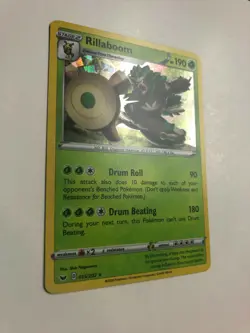 Pokemon Rillaboom 015/202 Reverse Holo Sword & Shield NM/MT (Never Played!) - Image 3