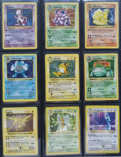 Complete Shadowless Base Set 102/102 Pokemon Card WOTC 1999 Charizard, Blastoise - Image 2