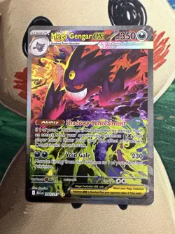 Mega Gengar EX 284/217 SIR Special Illustration Rare Pokemon Ascended Heroes UK - Image 1