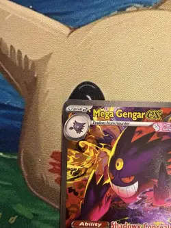 Mega Gengar EX 284/217 SIR Special Illustration Rare Pokemon Ascended Heroes UK - Image 3