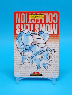 Pokemon Card Japanese - Rhydon No. 112 - Bandai Carddass - Red - Image 2