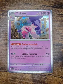 EU Exclusive Cosmos Holo Promos – Hydreigon 140 & Tinkaton 105 NM Pokemon Cards - Image 4
