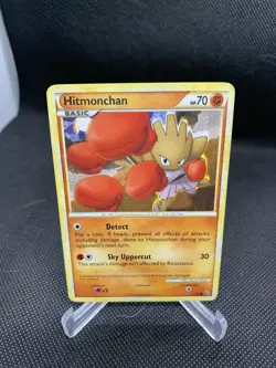 Hitmonchan Undaunted 51/90 Pokemon Card - Image 1