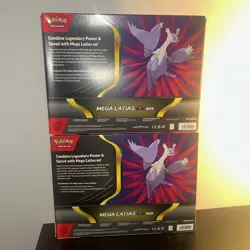 2 x Pokemon TCG Mega Evolution Mega Latios EX Box - Brand New & Sealed - Image 3