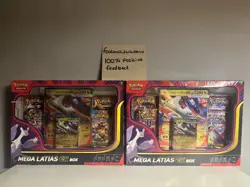 2 x Pokemon TCG Mega Evolution Mega Latios EX Box - Brand New & Sealed - Image 1