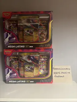 2 x Pokemon TCG Mega Evolution Mega Latios EX Box - Brand New & Sealed - Image 2