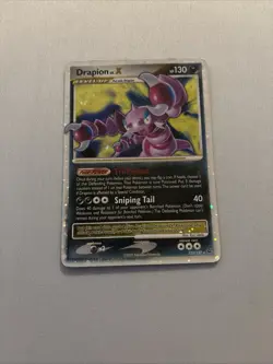 Pokemon Card Drapion LV. X 123/127 Platinum HOLO RARE - LP - Image 1