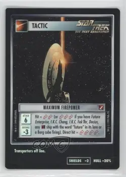 1999 Star Trek CCG: Blaze of Glory 18 Card Foil Sub-Set Maximum Firepower READ - Image 1