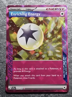 2024 Pokemon SV Surging Sparks SSP EN Enriching Energy #191/191 - Image 1