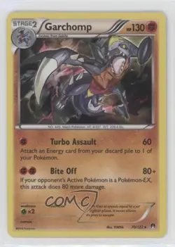 Garchomp Holo Pokemon XY Breakpoint #70 - Image 1