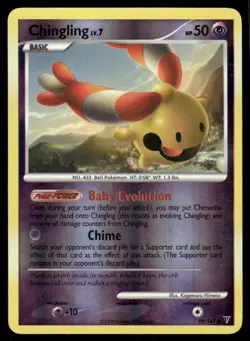 Pokemon Cards Chingling 98/147 Reverse Holo Supreme Victors Common NM - Image 1