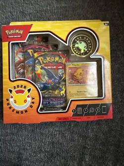 Pokemon Day 2026 Collection, 3 Packs & Promo. Plus Ascended Hero Tech sticker - Image 1