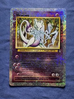 2002 POKEMON LEGENDARY COLLECTION #29/110 MEWTWO REVERSE HOLO - Image 1