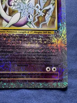 2002 POKEMON LEGENDARY COLLECTION #29/110 MEWTWO REVERSE HOLO - Image 4