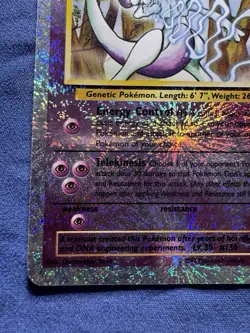 2002 POKEMON LEGENDARY COLLECTION #29/110 MEWTWO REVERSE HOLO - Image 5
