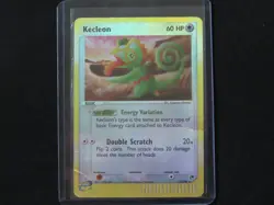 2003 Kecleon 18/100 Sandstorm Reverse Holo Rare Pokemon TCG Damaged - Image 4